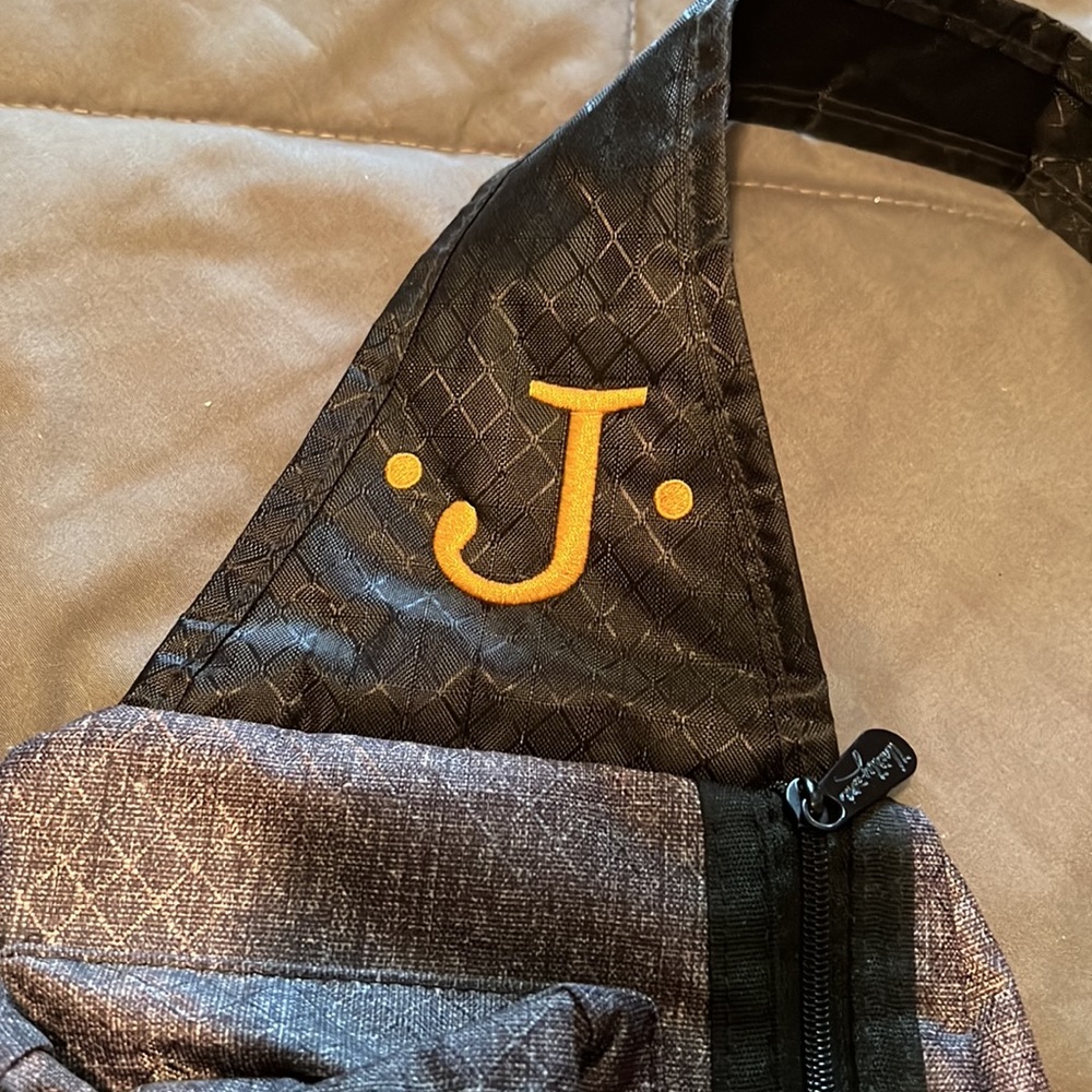 COPY - Thirty-one 31 like new charcoal black sling bag - Picture 3 of 4